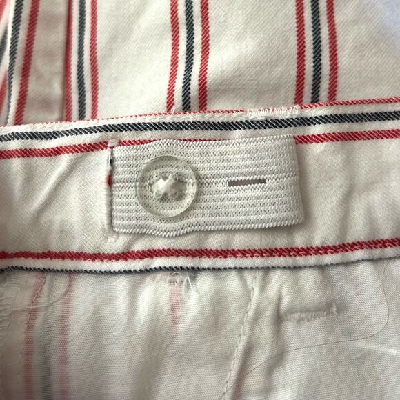 Janie and Jack Striped Shorts Navy Blue Red Adjustable Waist Cotton Boys 3 - Picture 4 of 6